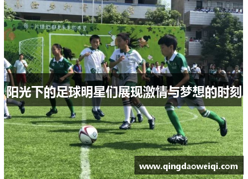 阳光下的足球明星们展现激情与梦想的时刻